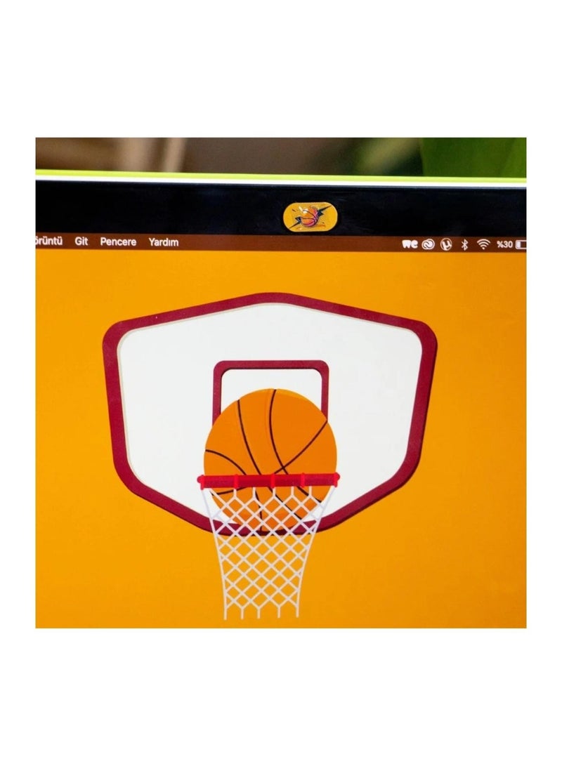 Funsy Laptop & Tablet Camera Cover | Basketball | Mini - Image 4